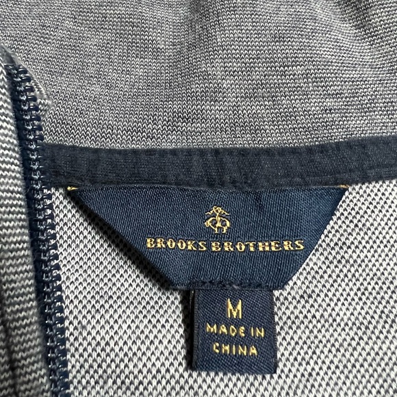 Brooks Brothers cotton zip jacket M - Picture 3 of 4